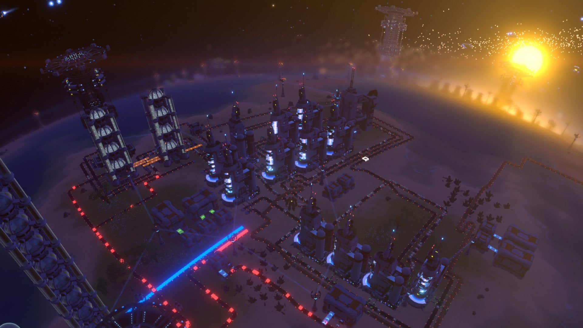 Dyson Sphere Program Guide Logistics Stations R Dyson Sphere Program - Light Background Collection - 4K Quality